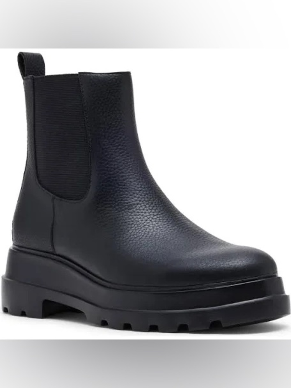 Blondo Black Chunky Platform Chelsea Boot
